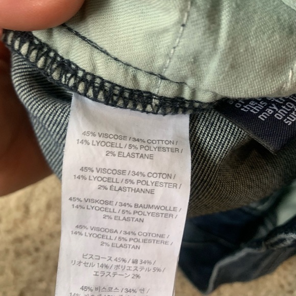 J. Crew Dark Wash High Rise Skinny Jeans - Picture 6 of 6